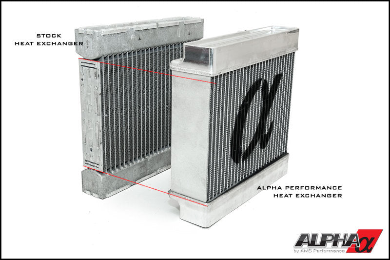 AMS Performance 14-18 Mercedes-Benz CLA 45 AMG 2.0T Alpha Auxiliary Heat Exchanger Upgrade