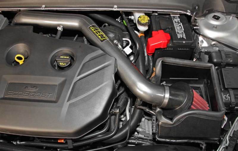 AEM 14-15 Ford Fusion 2.0L L4 Turbo - Cold Air Intake System - Gunmetal Gray