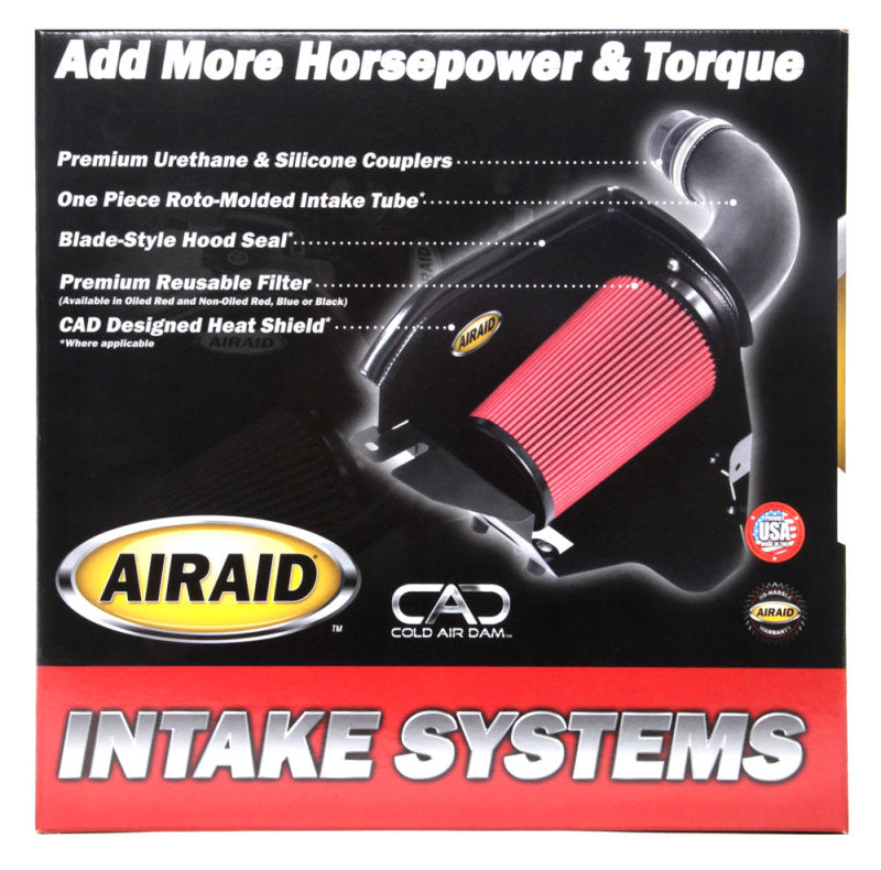 Airaid 2015 Ford Mustang 2.3L Race Style Intake System (Oiled)