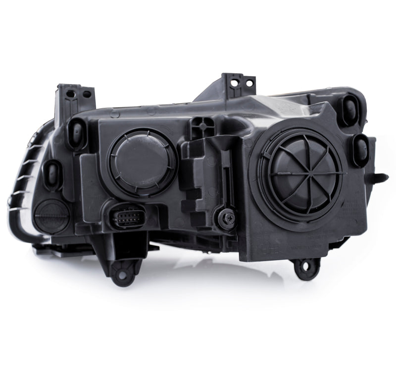 ANZO 2011-2014 Chrysler 300 Projector Headlights w/ Plank Style Design Black