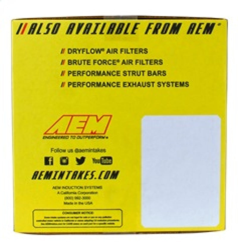 AEM 15-16 Mazda 3 L4 2.0L F/I - Short Ram Air Intake System