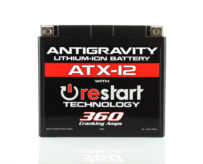 Antigravity YTX12 High Power Lithium Battery w/Re-Start