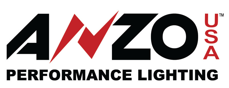 ANZO LED Headlights 17-18 Ford F-250 Super Duty Plank-Style L.E.D. Headlight Chrome (Pair)