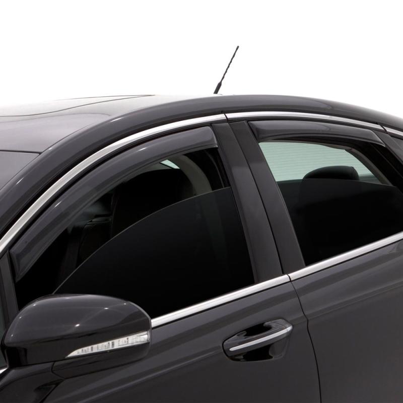 AVS 02-06 Honda CR-V Ventvisor In-Channel Front & Rear Window Deflectors 4pc - Smoke
